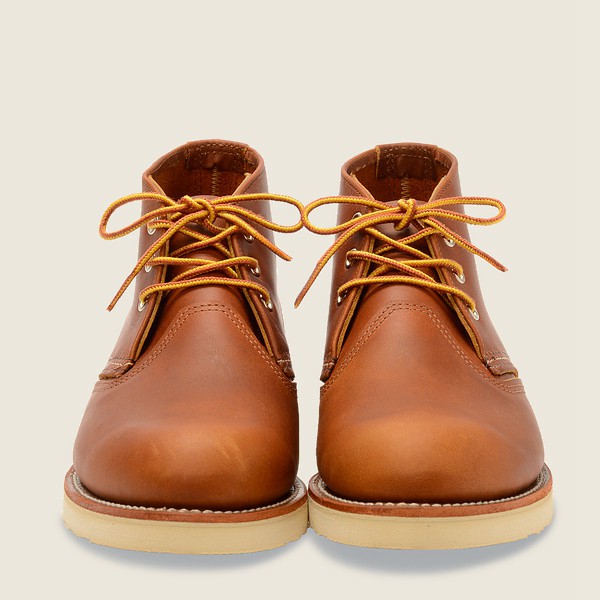 Heritage Sko Herre - Red Wing Work - Chukka-Iginal Læder - Brune - JKNYSD-723